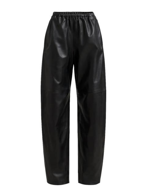 LA LIGNE LEATHER BARREL COLBY PANT