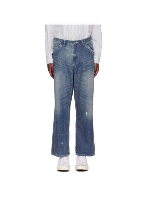 NEIGHBORHOOD Blue Washed Utility Jeans