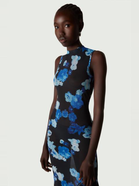 COPERNI Flower Print Mesh Dress