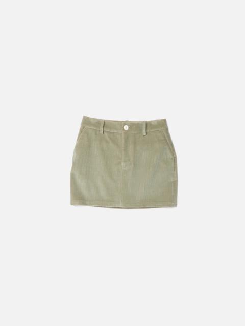 The Elder Statesman PATCH CORD SKIRT