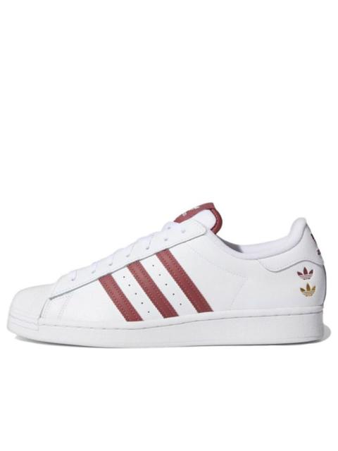 adidas Superstar 'White Quiet Crimson' GY0976