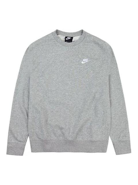 Nike Nike Men's Sportswear Club Crw Casual Sport Round NeckLong Sleeve Shirt Men's Grey BV2666-063