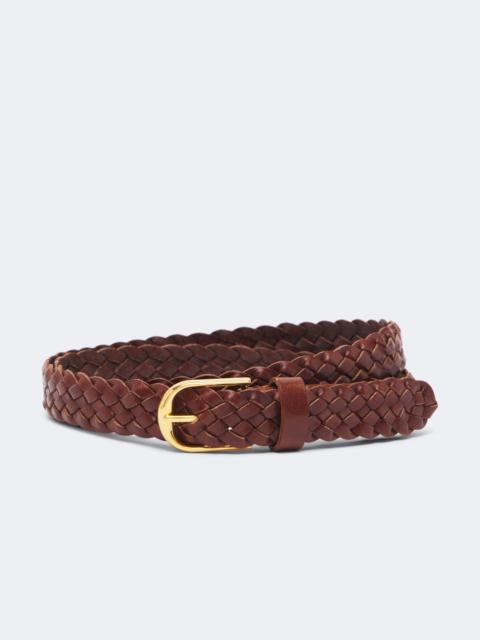 NILI LOTAN Jane braided leather belt