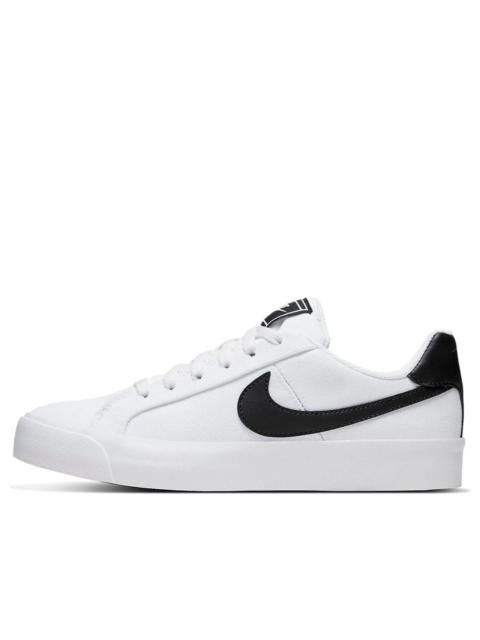 (WMNS) NikeCourt Royale AC Canvas Shoes 'White' CD5405-100