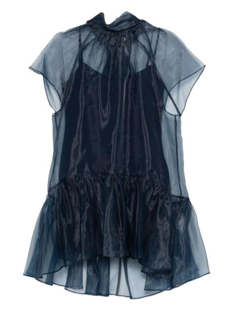 SIMKHAI Beaux ruffled mini dress