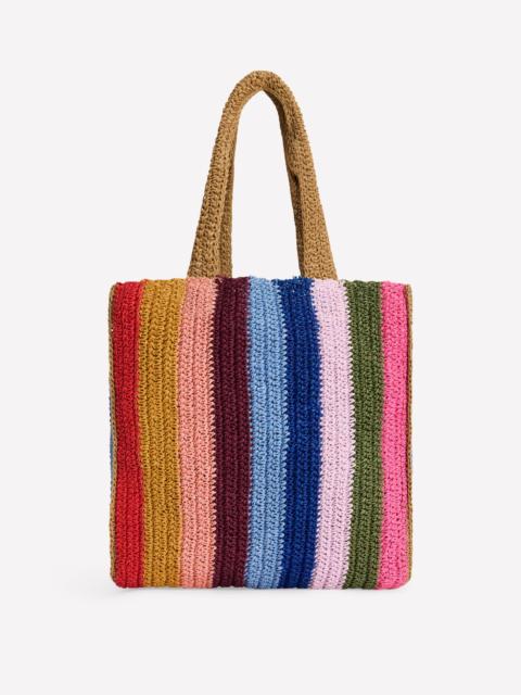 BODEN Shopper Tote-Multi Stripe