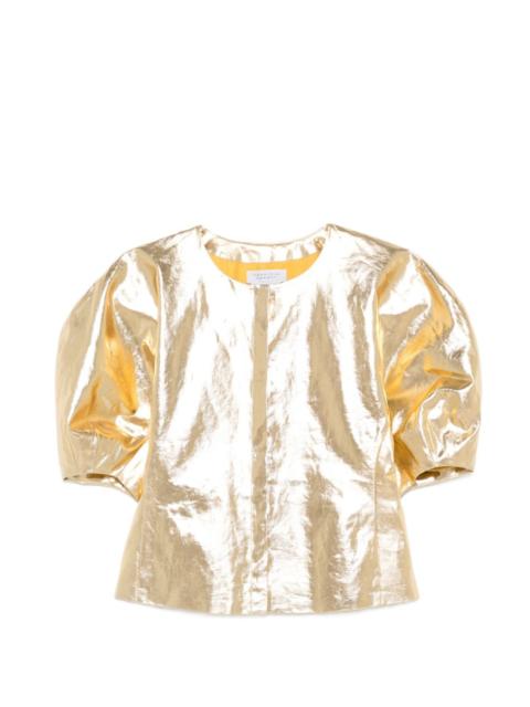 GABRIELA HEARST Waverly puff-sleeve top