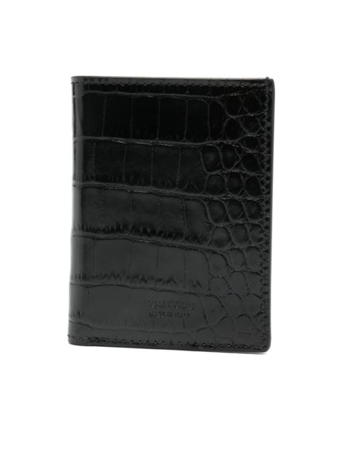 TOM FORD crocodile-embossed cardholder