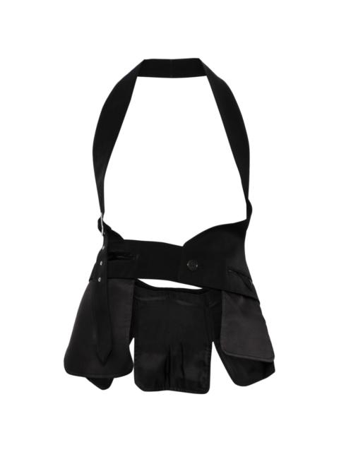 Noir Kei Ninomiya buckle fastening harness