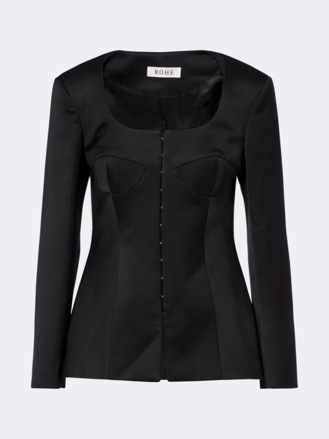 RÓHE Satin jacket