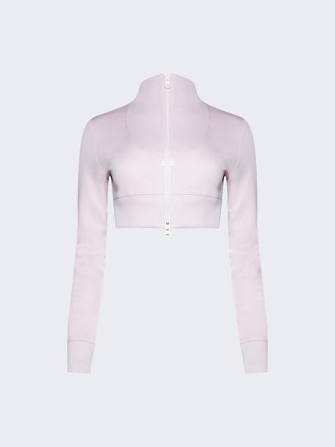 courrèges Cropped Tracksuit Jacket Powder Pink