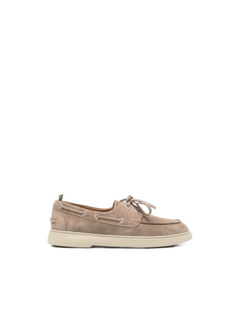 OFFICINE CREATIVE Bones lace-up boat shoes