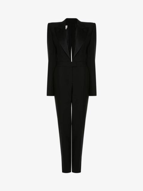 Alexander McQueen All-in-one Tailored Suit in Black