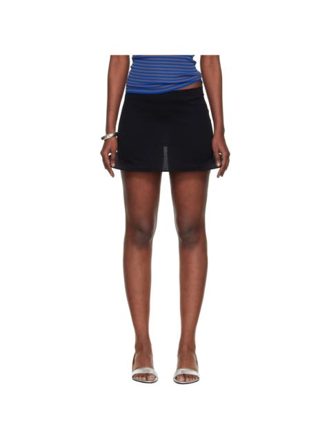 gimaguas Black Fina Miniskirt