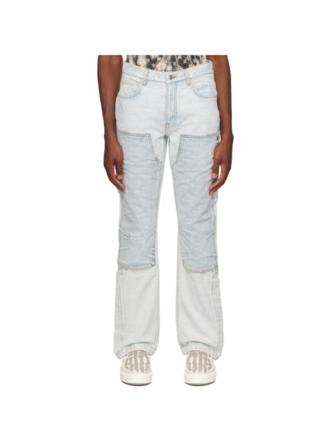 AMIRI jacquard straight-leg carpenter jeans