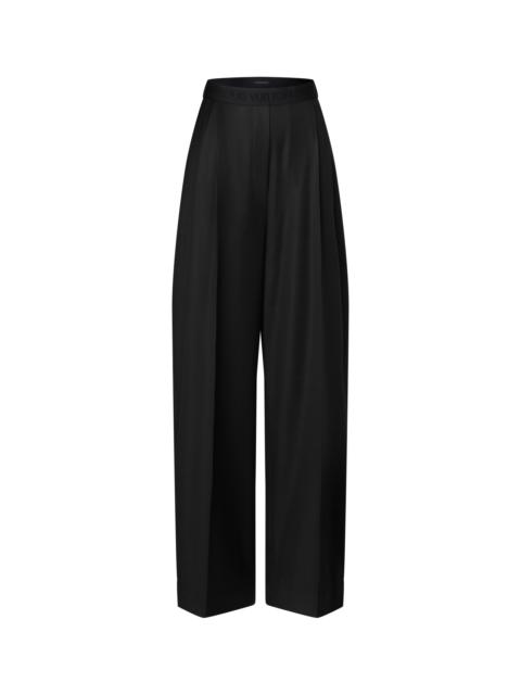 Louis Vuitton Tailored Wide-Leg Wool Pants