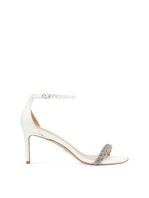 Stuart Weitzman NUDISTCURVE 75 HIGHSHINE SANDAL