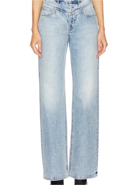 GRLFRND Katya Seamed Loose Wide Leg