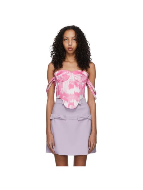 rokh Pink Cotton Tank Top
