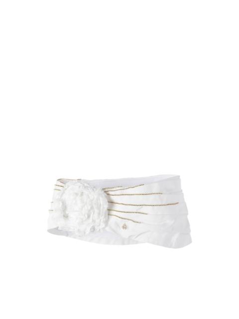 MAISON MICHEL Hiromi flower-detail headband