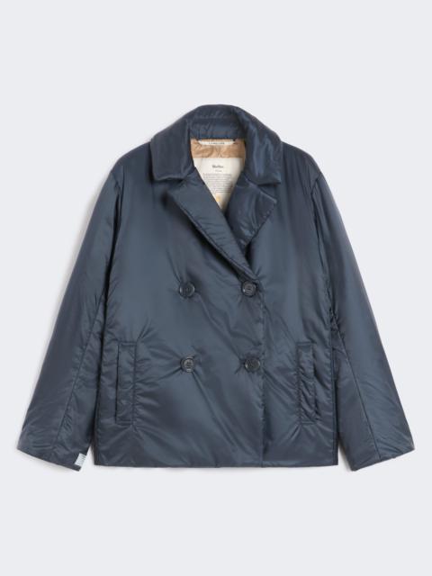 Max Mara CAMELIA Padded double-breasted jacket in water-repellent canvas