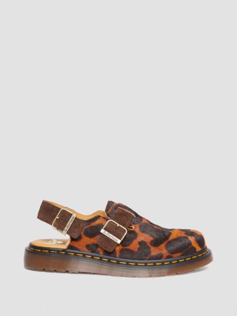 Dr. Martens Jorge Made in England Hair On Slingback Mule