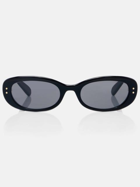 Dior Dior Oblique B1I oval sunglasses