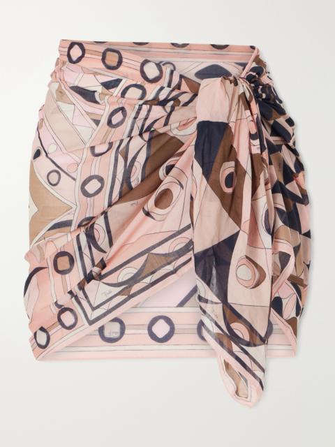 PUCCI Printed Cotton Pareo