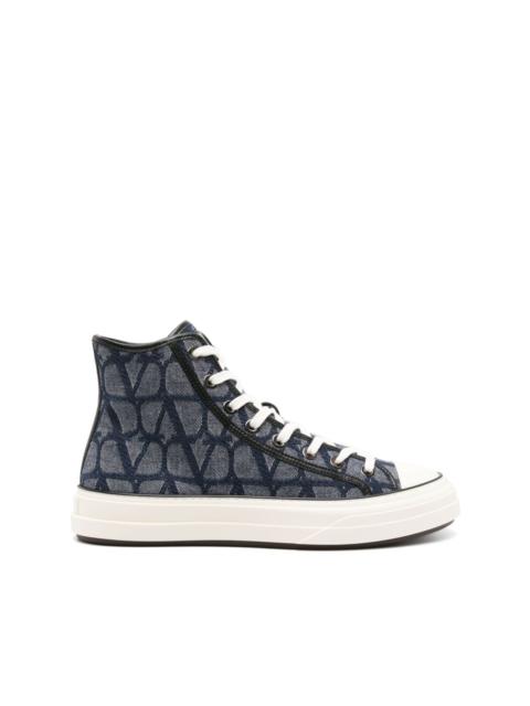 Valentino VLogo Signature high-top sneakers