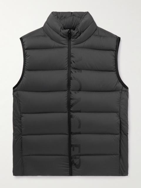 Moncler Logo-Print Quilted Nylon Down Gilet