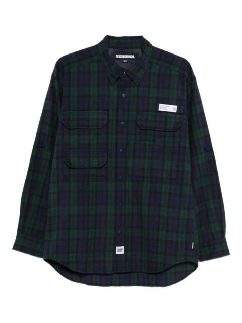 NEIGHBORHOOD tartan-check shirt
