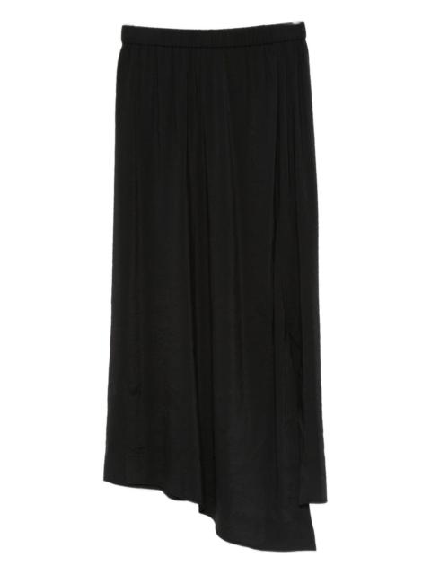 christian wijnants asymmetric midi skirt
