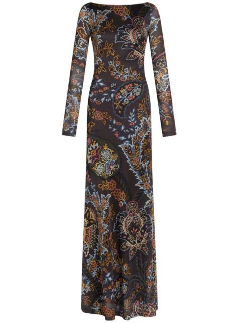 Etro paisley print maxi-dress