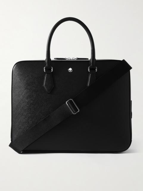 Montblanc Textured-Leather Briefcase
