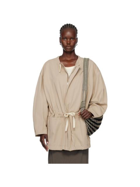 Lemaire Beige Zipped Parka