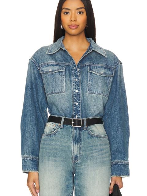 GRLFRND Michaela Denim Shirt