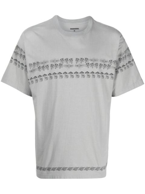 NEIGHBORHOOD mushroom-print detail T-shirt