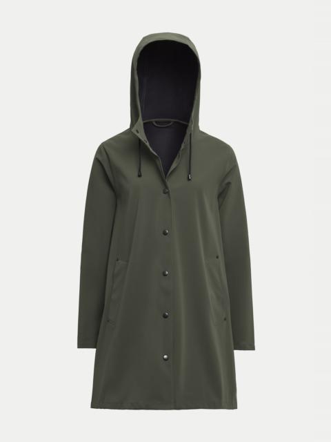 Stutterheim Mosebacke Lightweight Suede Dark Green