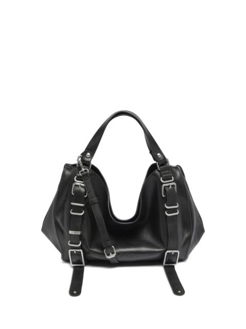 Diesel D-One medium leather handbag