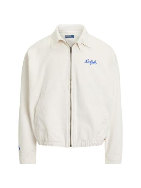 Polo Ralph Lauren logo-embroidered windbreaker jacket
