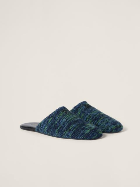 Miu Miu Wool slippers