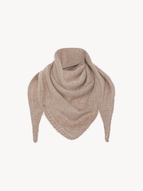 The Row Hit Scarf in Cashmere