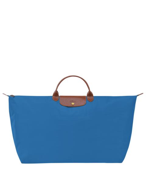 Longchamp x ToiletPaper S Travel bag Cloud Blue - Canvas (L1624TPB427)