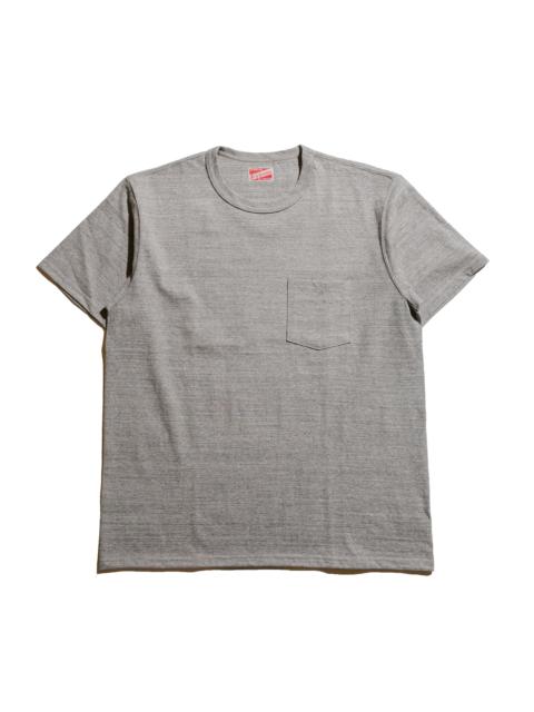 The Real McCoys MC22006 Pocket Tee Gray