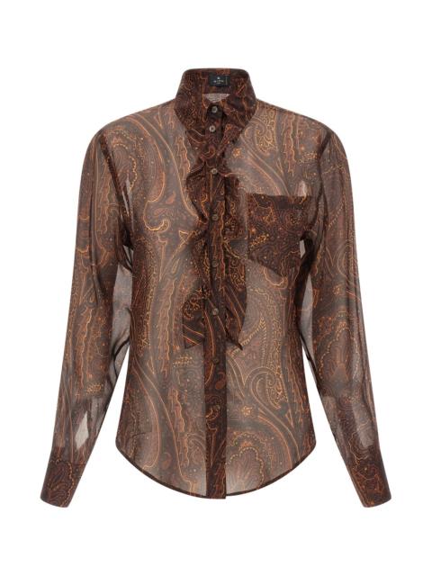 Etro Paisley Silk Shirt