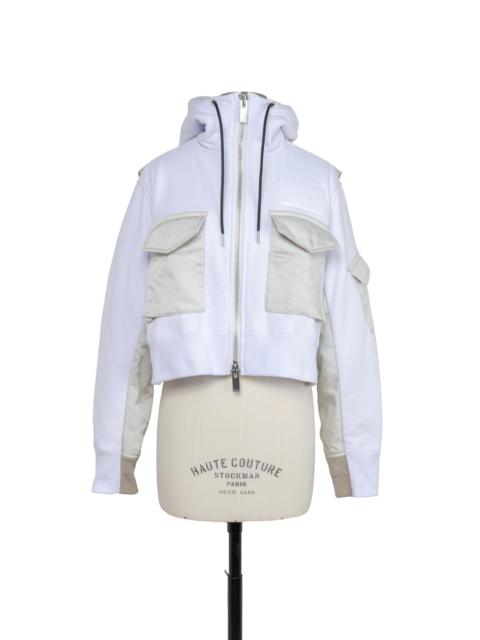 sacai sacai x SPIEWAK Cotton Jersey Hoodie