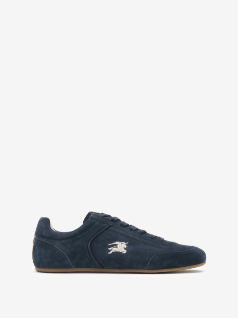 Burberry Suede Knight Runner Sneakers​