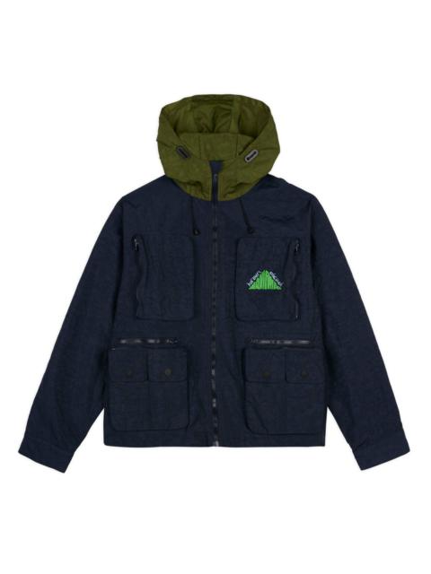 BRAIN DEAD Cropped Hunting Jacket - Navy