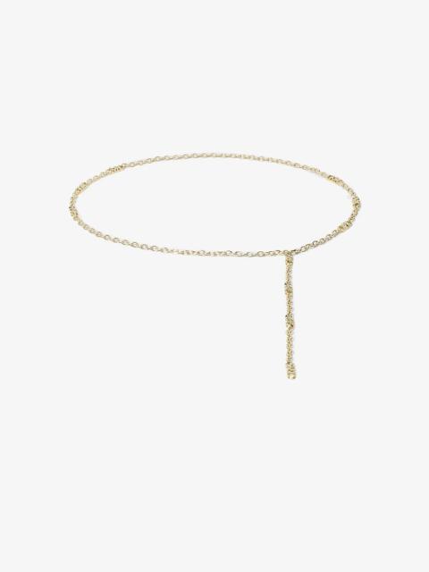 MICHAEL KORS Embellished Chain-Link Belt
