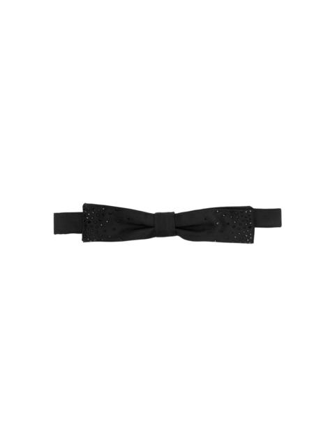 DSQUARED2 crystal-embellished silk bow tie